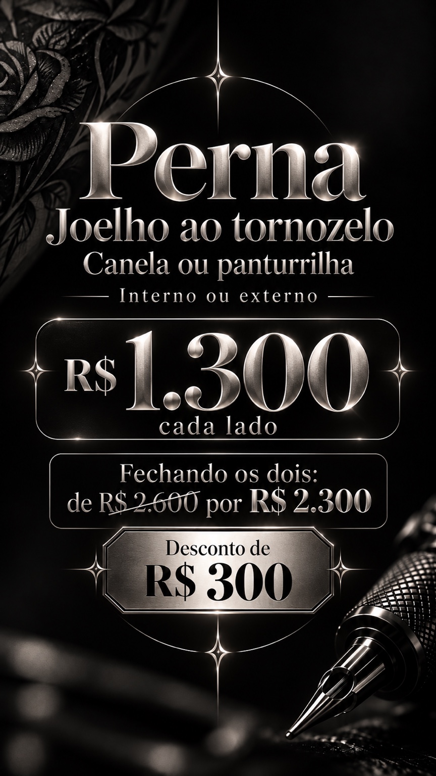 Perna — joelho ao tornozelo